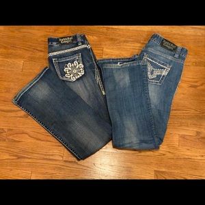 Rock & Roll Cowgirl Jeans (2 pairs)